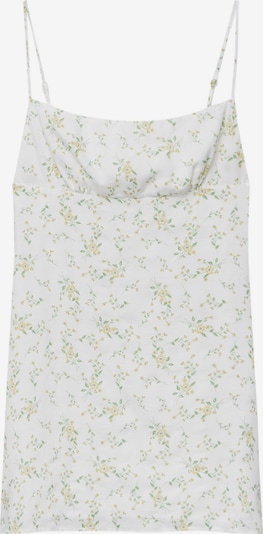 Pull&Bear Summer dress in Light yellow / Light green / White, Item view