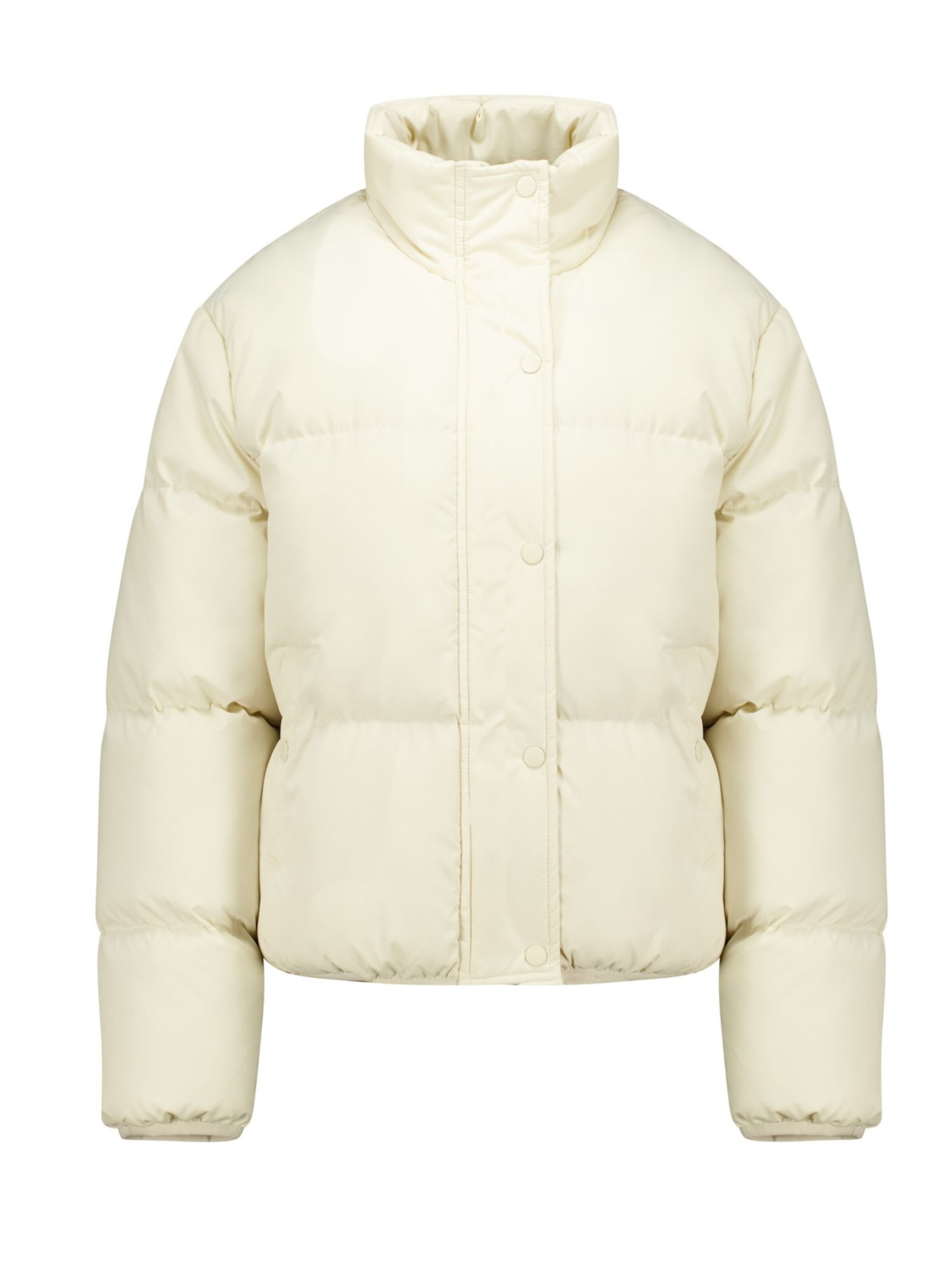 Manteau d’hiver Deeluxe en beige : devant