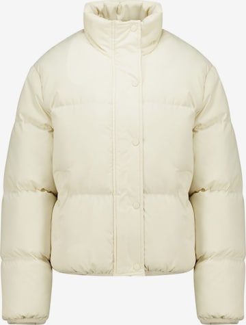 Manteau d’hiver Deeluxe en beige : devant
