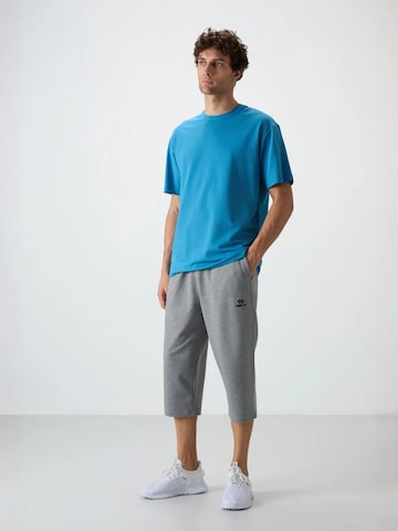 Wide Leg Pantalon Tommy Life en gris