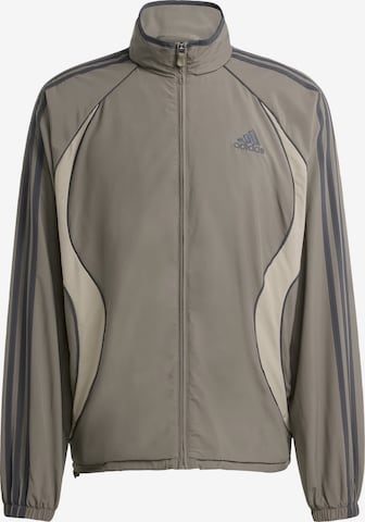 ADIDAS ORIGINALS - Chaqueta de entretiempo 'Teamgeist Adicolor Originals' en gris: frente