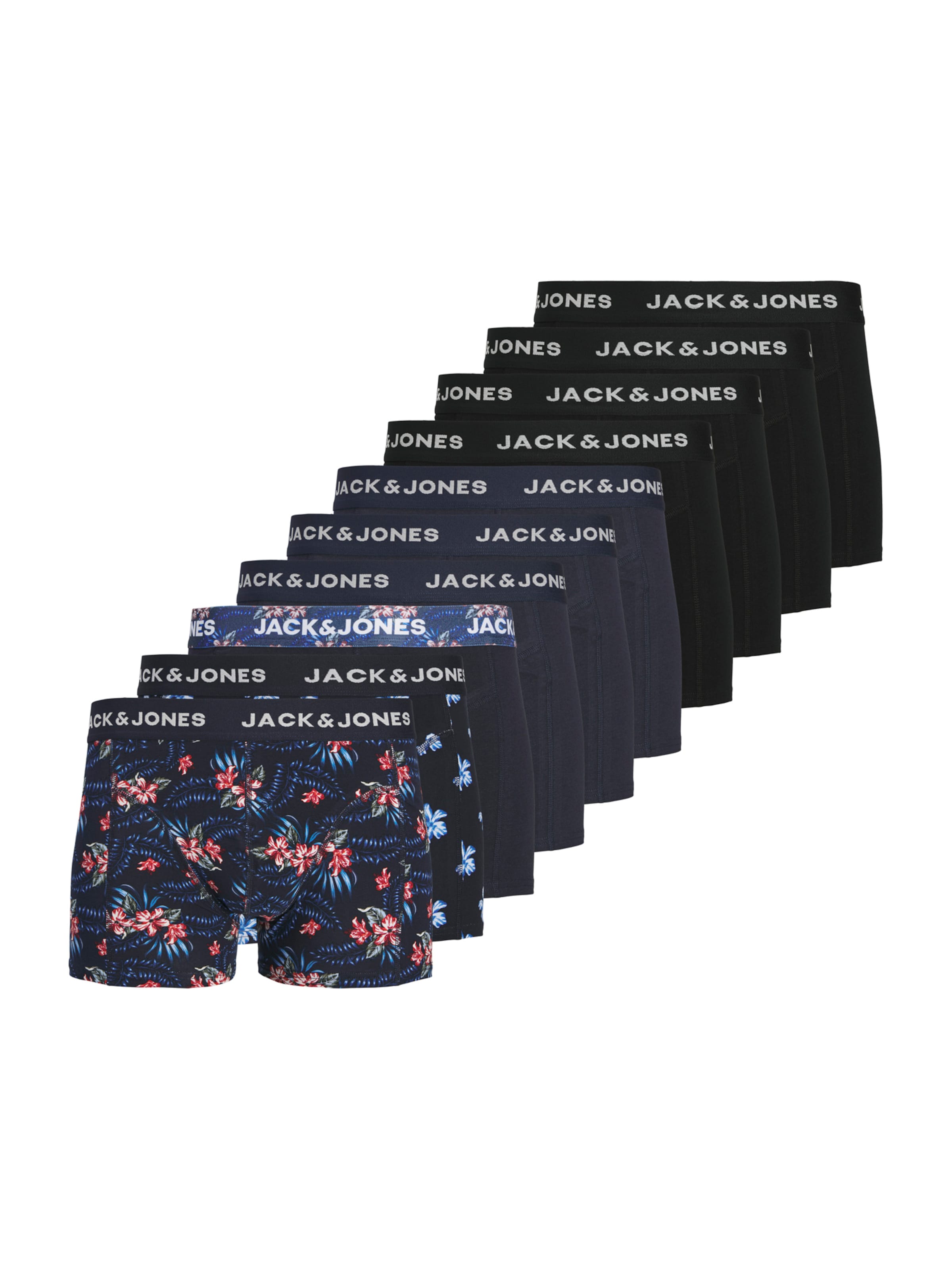 JACK & JONES - Calzoncillo boxer 'JACLAMINE' en azul: frente