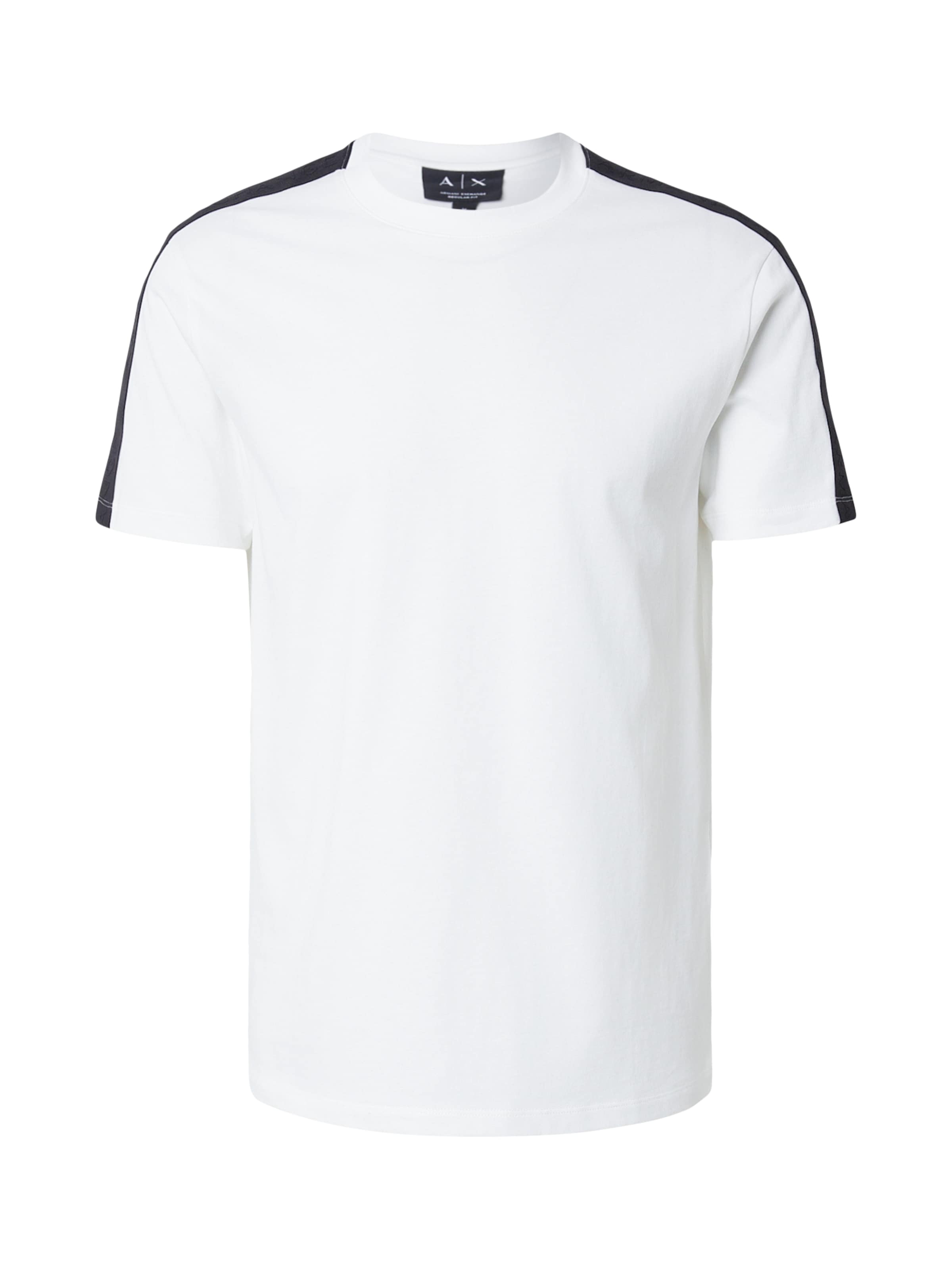 ARMANI EXCHANGE Tričko - Biela: predná strana