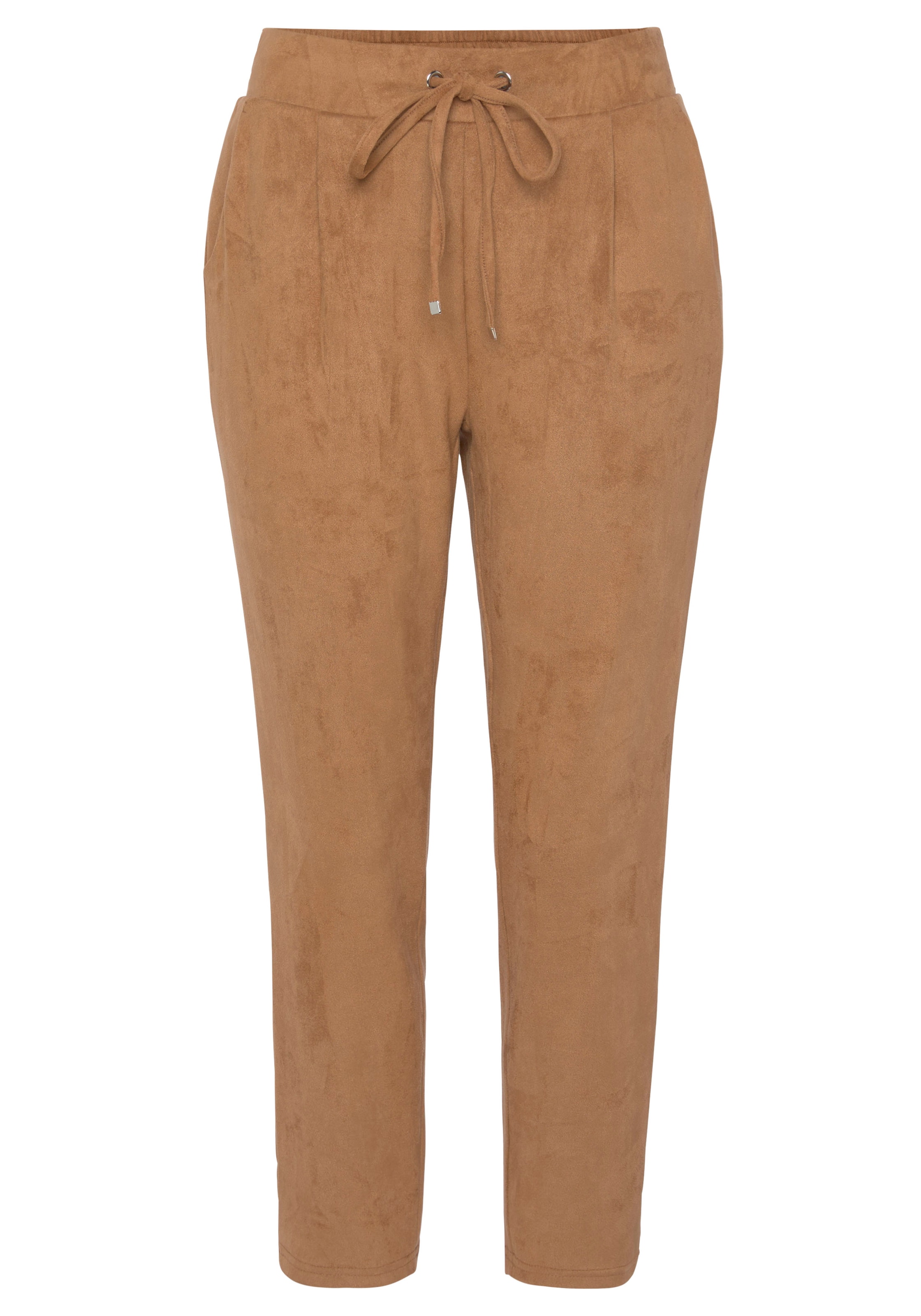 LASCANA Hose in camel, Produktansicht