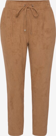 LASCANA Pantalon en camel, Vue avec produit