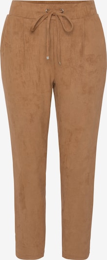 Pantaloni LASCANA pe maro cămilă, Vizualizare produs