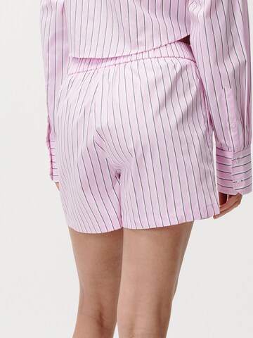 LeGer by Lena Gercke - Loosefit Pantalón 'Farine' en rosa