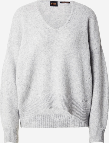 BOSS Orange Pullover 'Fondyssa' i grå: forside