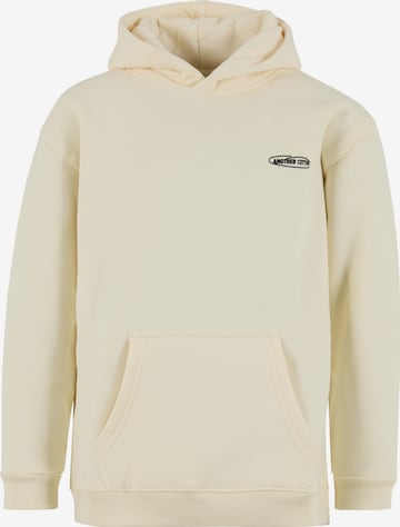Another Cotton Lab - Sweatshirt 'Roaaar Club' em bege: frente