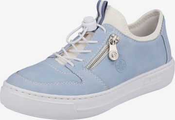Rieker - Zapatos con cordón en azul: frente