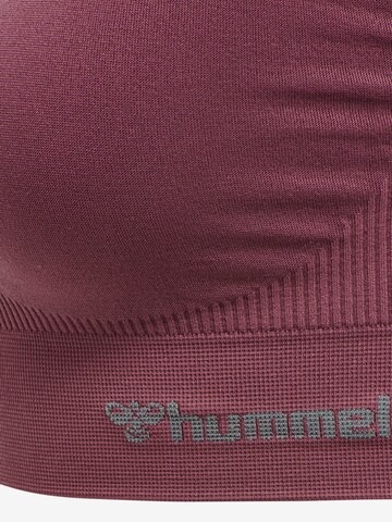 Hummel Bustier Sport bh 'TIF' in Roze