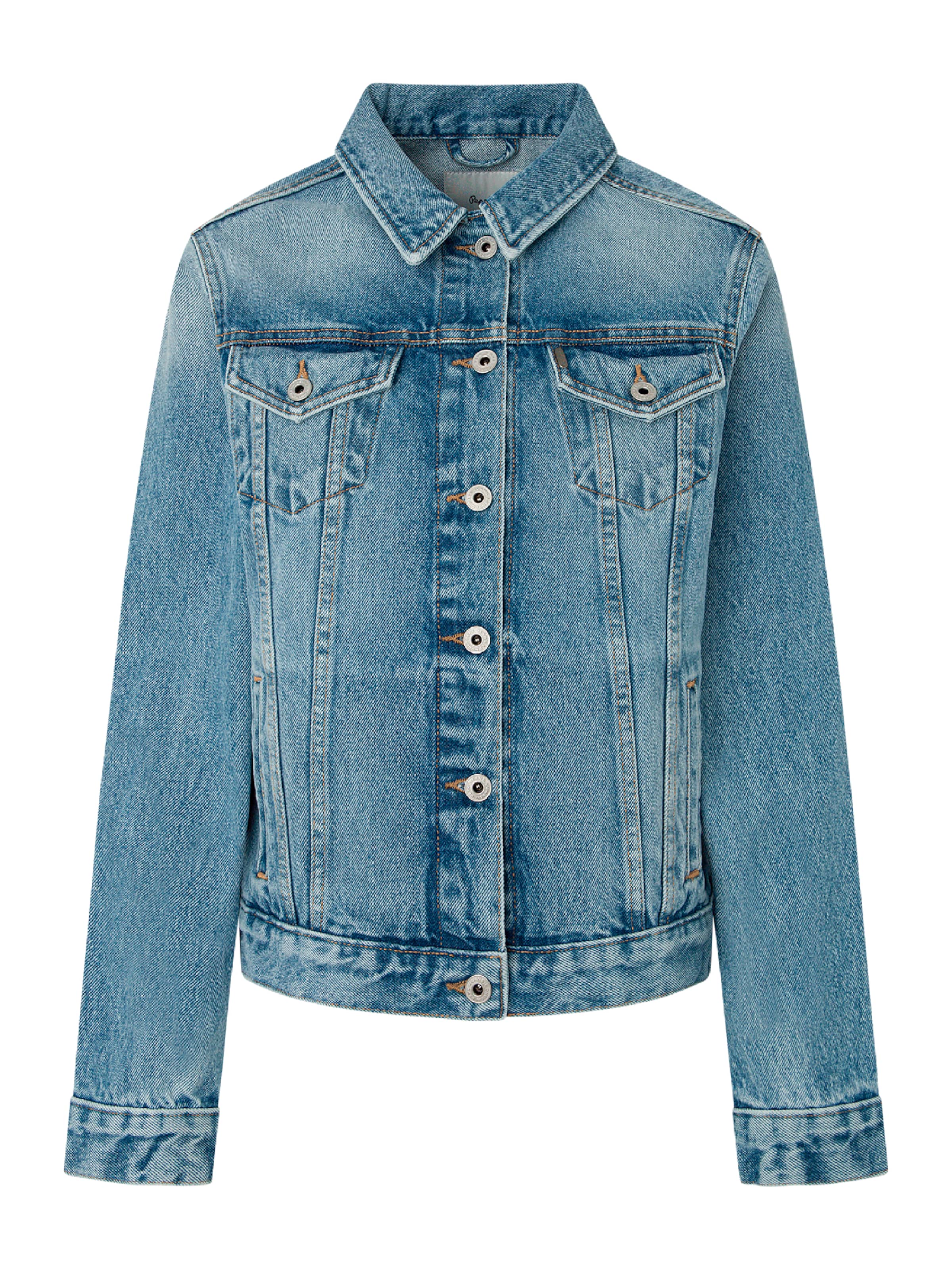 Pepe Jeans Between-season jacket in Blue denim, Item view