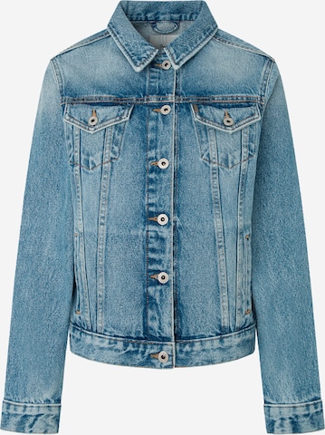 Pepe Jeans Tussenjas in Blauw: voorkant