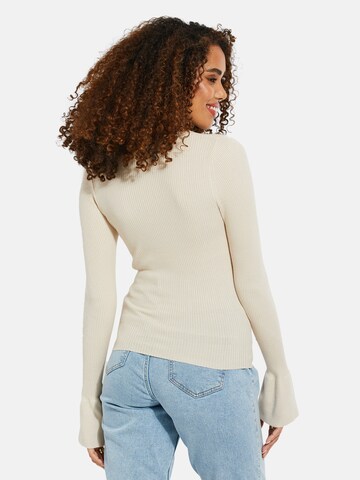 Pullover 'Monica' di Threadbare in beige