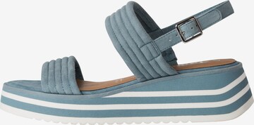 TAMARIS Sandalen met riem in Blauw