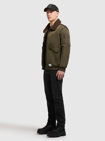 Veste d’hiver 'Ground' khujo en vert