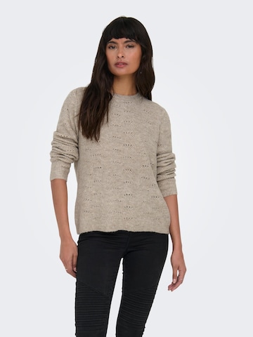 Only Tall Pullover 'LOLLI' in Beige: predná strana