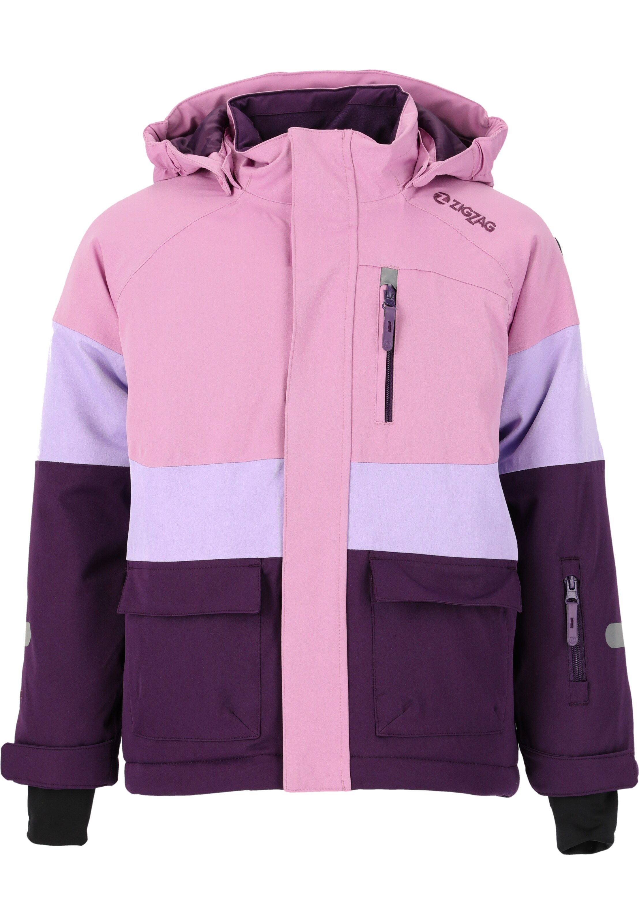 ZigZag Sports jacket 'Taylora' in Purple: front