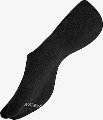 KUNERT Füßlinge 'Liz' in Schwarz: Vorderseite