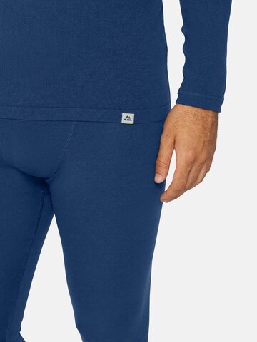 DANISH ENDURANCE Regular Functionele broek 'Merino' in Blauw