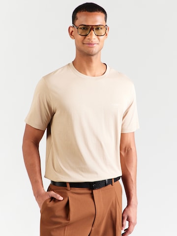 JOOP! Jeans - Camisa 'JJJ-32Alphis' em bege: frente