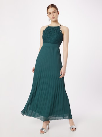 ABOUT YOU Βραδινό φόρεμα 'Sanja' σε πράσινο: μπροστά