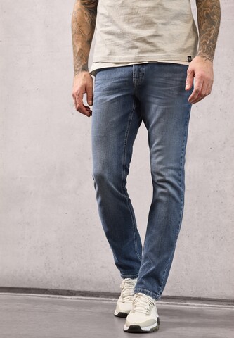 Street One MEN Regular Jeans in Blue: front