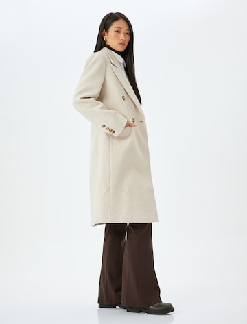 Koton Between-Seasons Coat in Beige