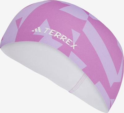 ADIDAS TERREX Sportstirnband 'Climacool Graphic' in flieder / orchidee / weiß, Produktansicht