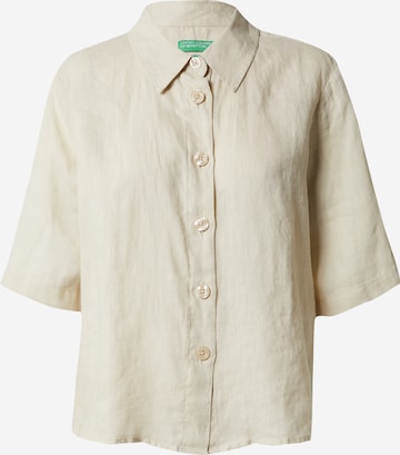 UNITED COLORS OF BENETTON Blus i beige: framsida