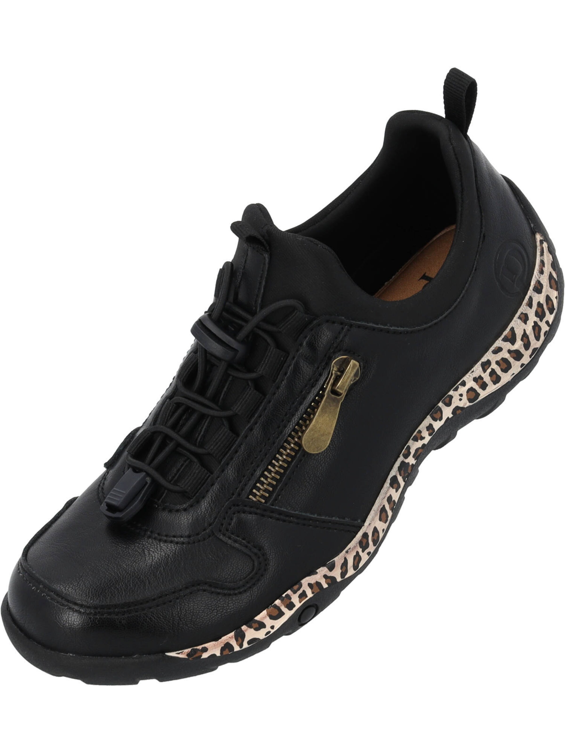 Baskets basses &#x27;Mireleon&#x27; Palado en noir : devant