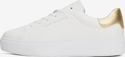 TOMMY HILFIGER Nízke tenisky 'ESSENTIAL' - zlatá / biela, Produkt