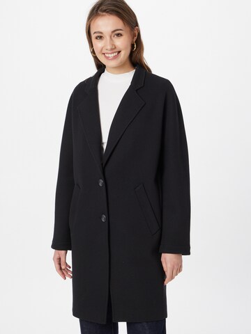 ESPRIT Between-Seasons Coat in Black: front