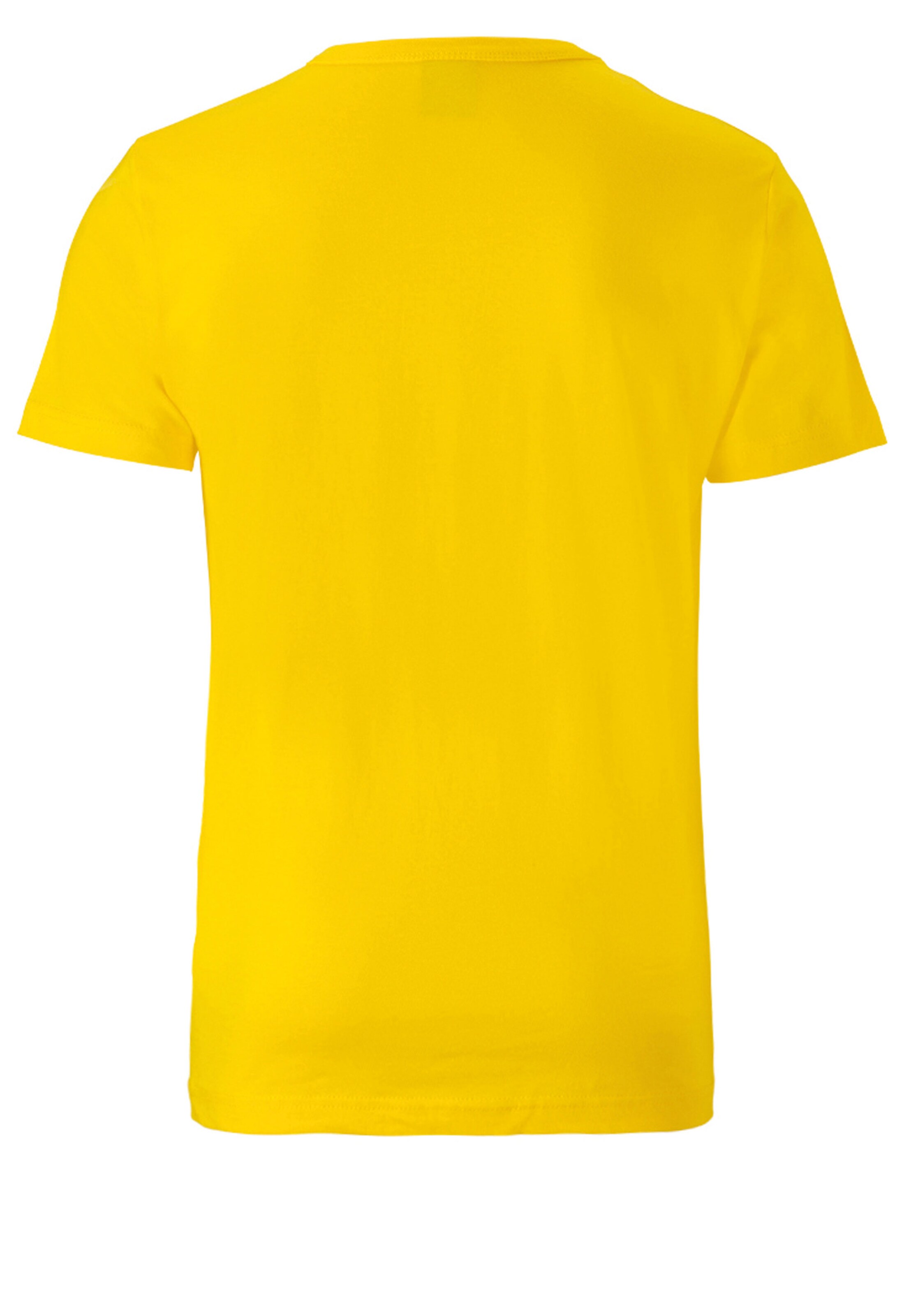 T-Shirt 'Peanuts - Snoopy Pilot' LOGOSHIRT en jaune