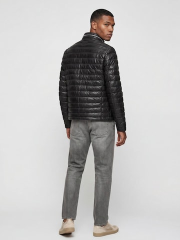 Veste mi-saison 'MSMalik' MILESTONE en noir