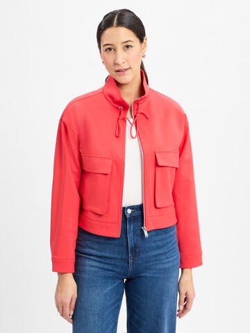 OPUS Between-Season Jacket 'Halva' in Orange: front
