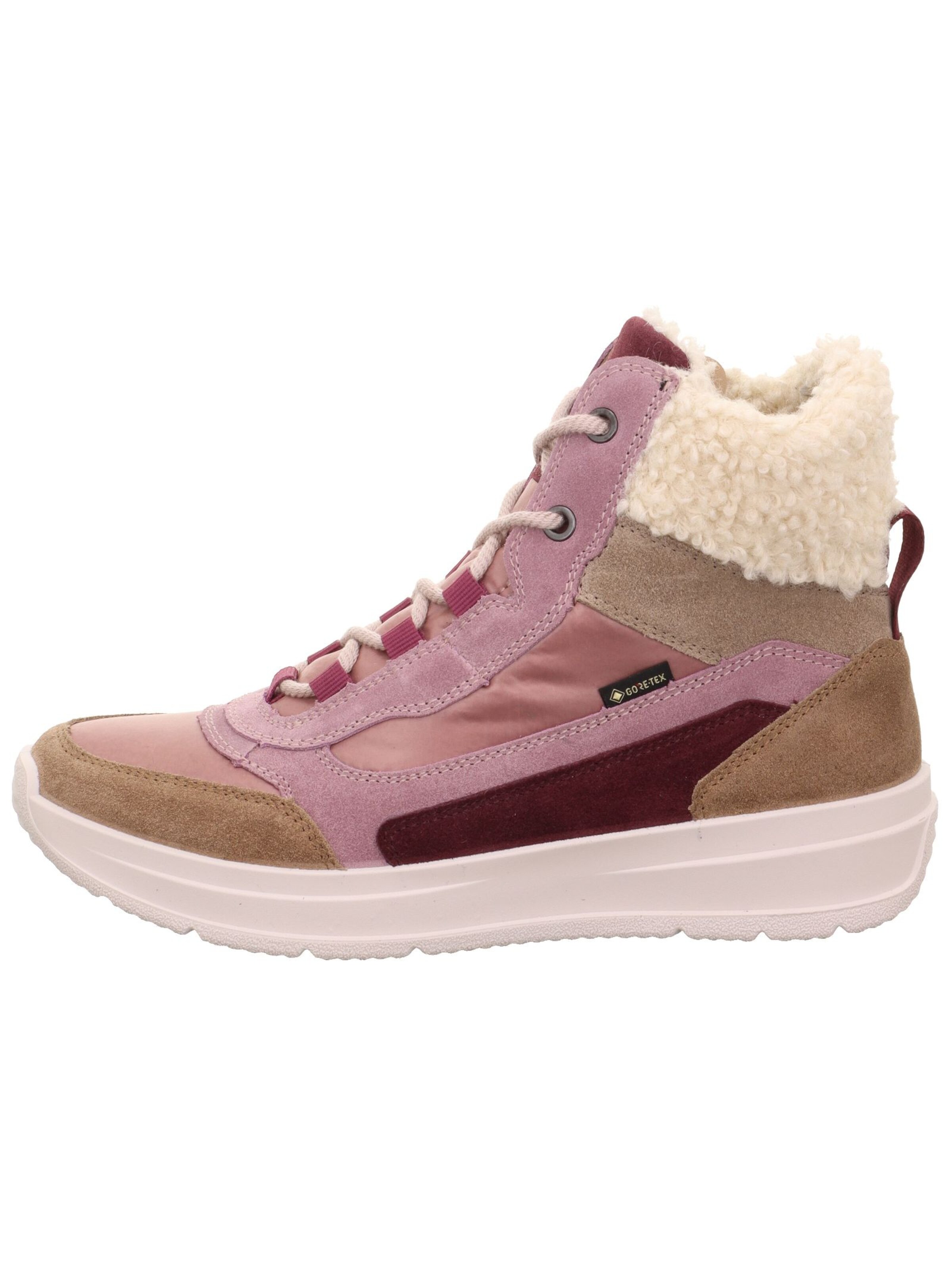 Bottines à lacets Legero en rose