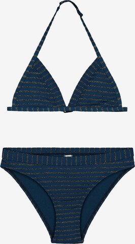 Shiwi Triangle Bikini in Blue: front