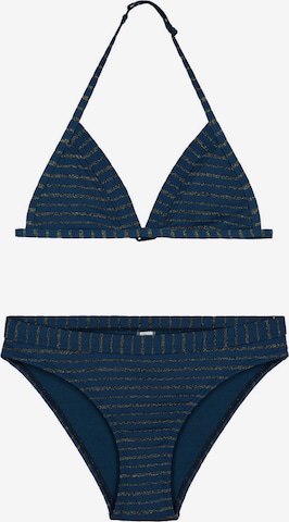 Triangle Bikini Shiwi en bleu : devant