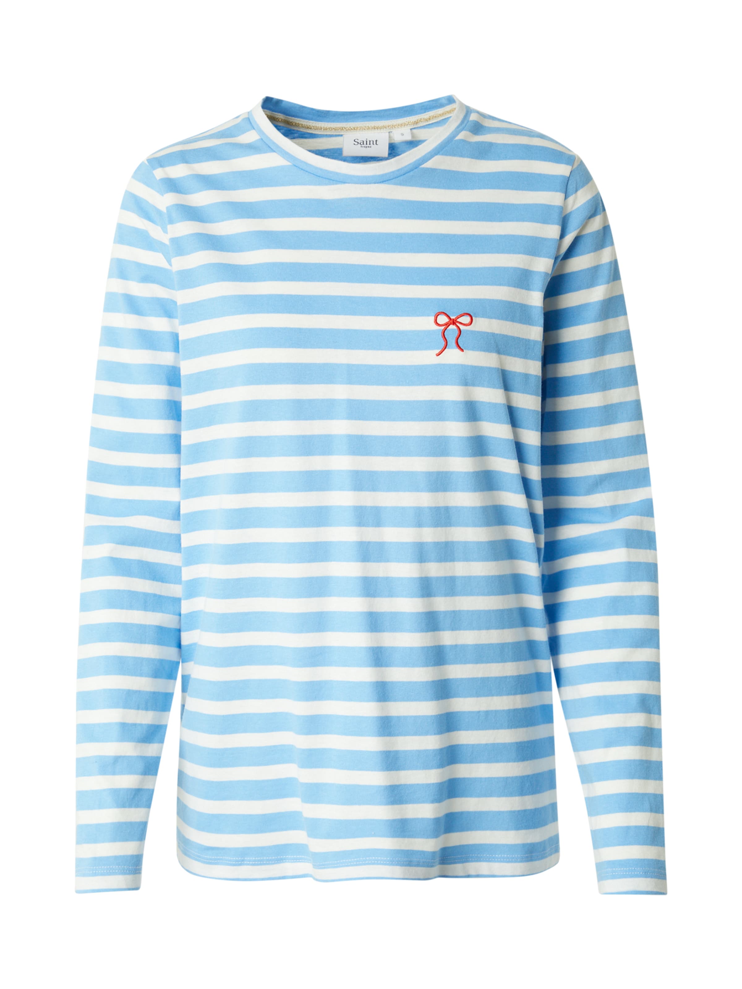 SAINT TROPEZ Shirt 'Idalia' in Blue: front