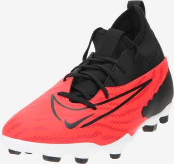 NIKE Sportovní boty 'JR PHANTOM GX CLUB' – červená: přední strana