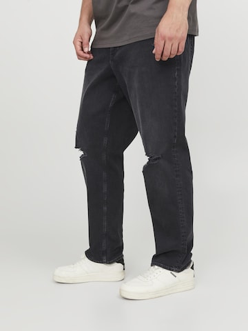 Jack & Jones Plus Regular Jeans 'Mike' in Black