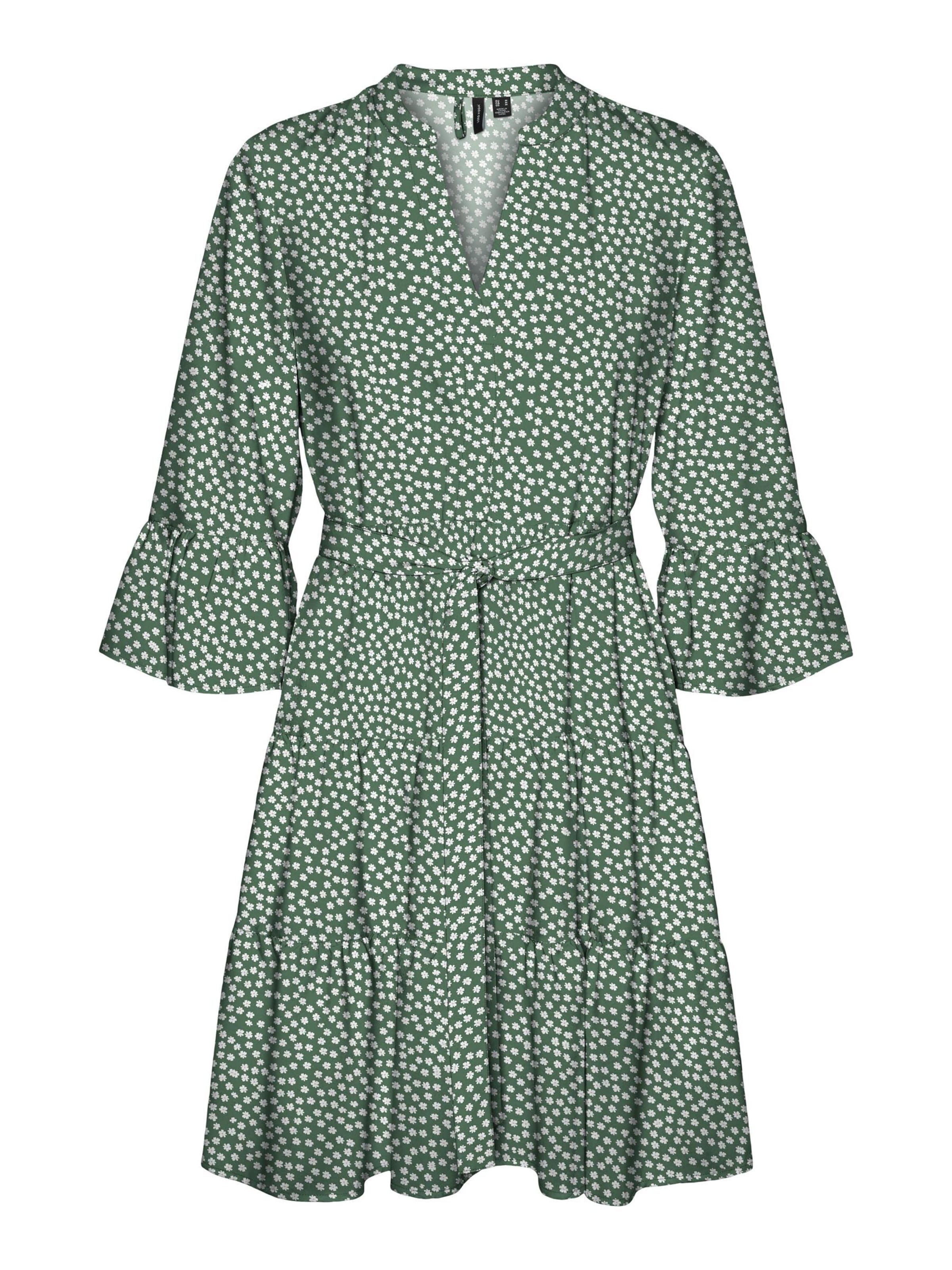 VERO MODA Kjole i grøn: forside