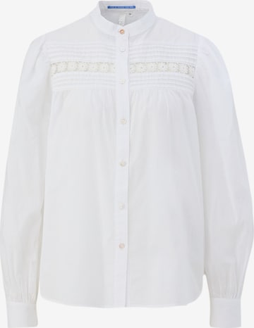 Camicia da donna di QS in bianco: frontale