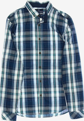 Angelo Litrico Button Up Shirt in M in Blue: front