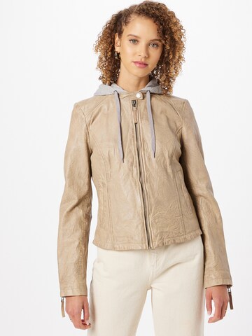 FREAKY NATION - Chaqueta de entretiempo en gris: frente