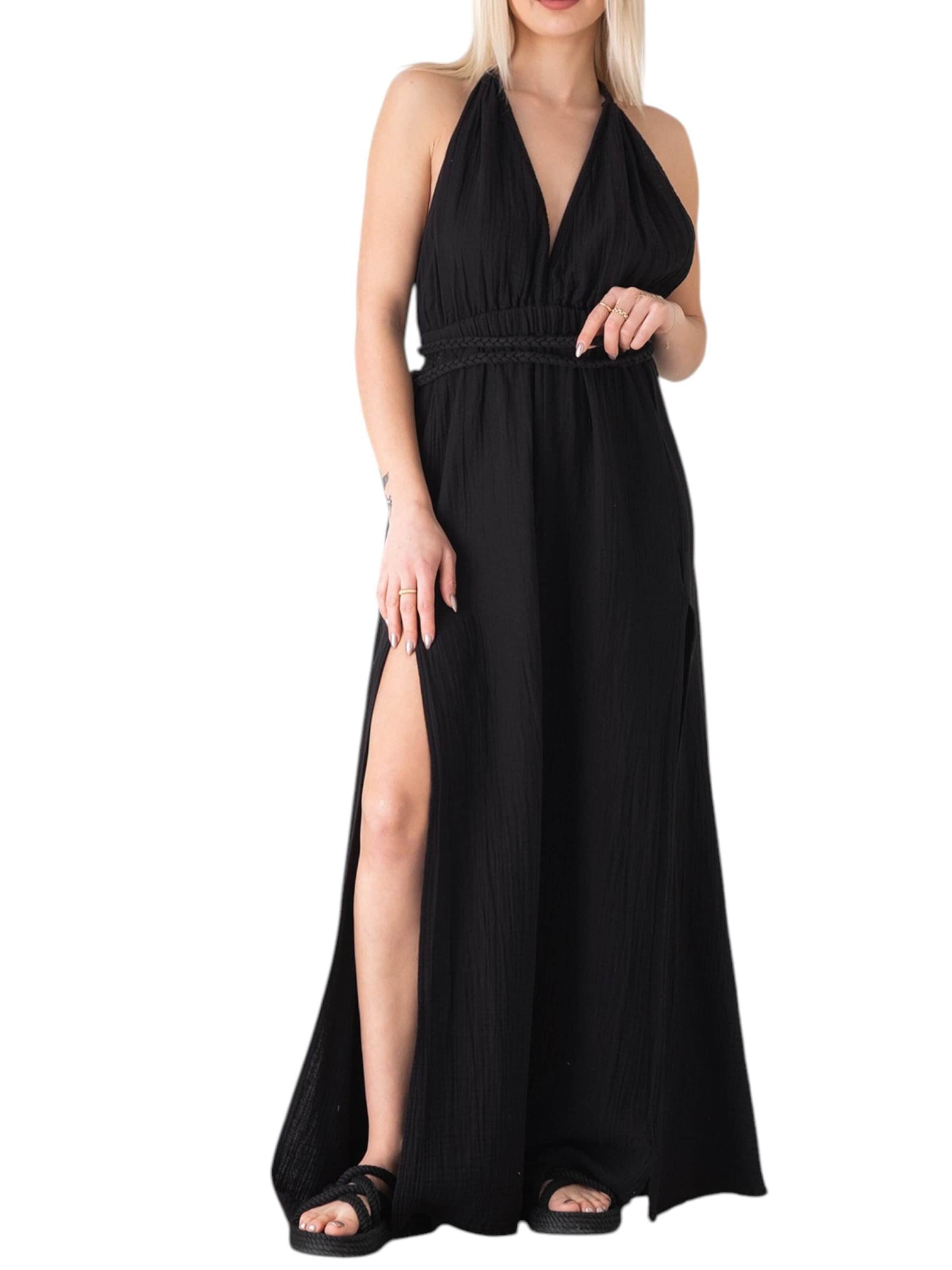 WENOR Dress 'AURELA-BOHO' in Black