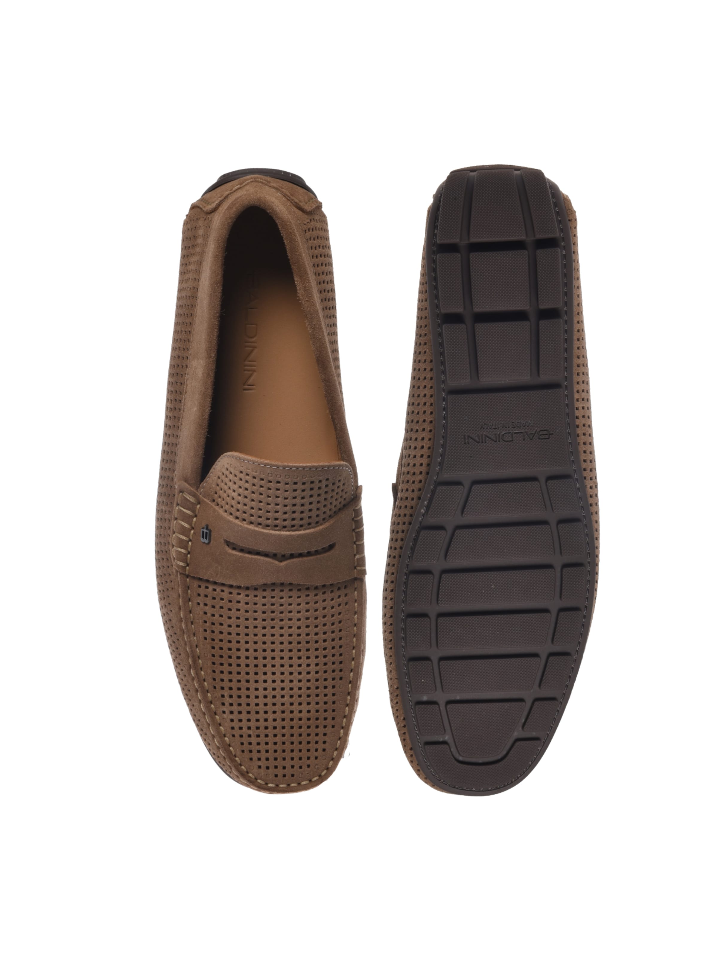 BALDININI Moccasins in Brown