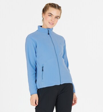 Whistler Functionele fleece jas 'Cocoon' in Blauw: voorkant