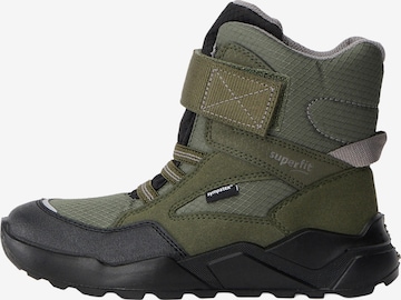 SUPERFIT Snow Boots 'ROCKET' in Green: front
